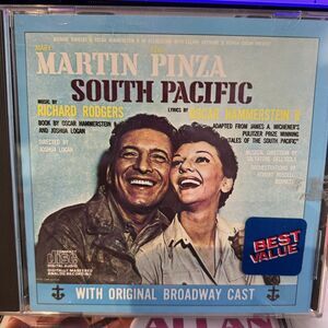 South Pacific - Original Broadway Cast CD Rodgers & Hammerstein 1973 Very Good